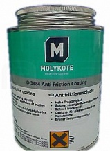 Антифрикционное покрытие Molykote D-3484 на основе дисульфида молибдена и графита с фенольным связующим, отверждаемое при нагреве